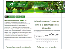 Tablet Screenshot of leanconstructionenterprise.com
